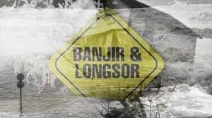 Ilustrasi banjir dan longsor