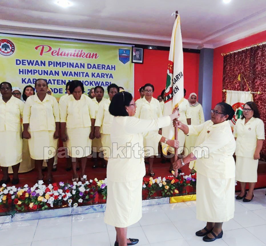 Pelantikan DPD HWK Kabupaten Manokwari HWK Kabupaten Manokwari