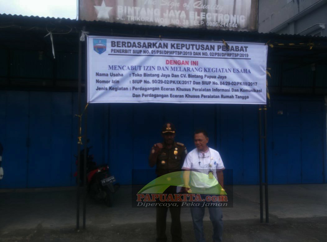 Penutupan Toko Bintang Jaya Toko Bintang Jaya