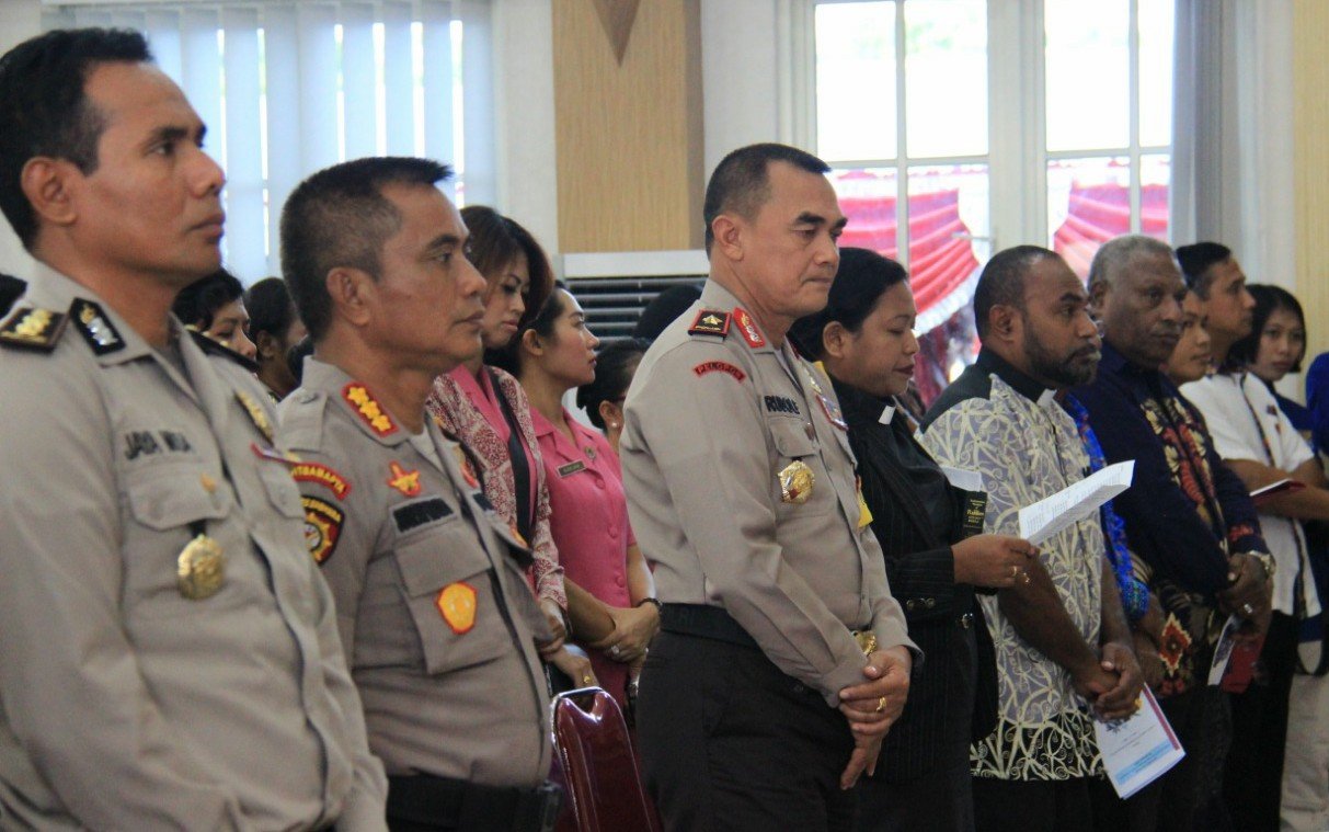 Perayaan Natal Bersama Polda Papua Barat 2018 Kapolda PB