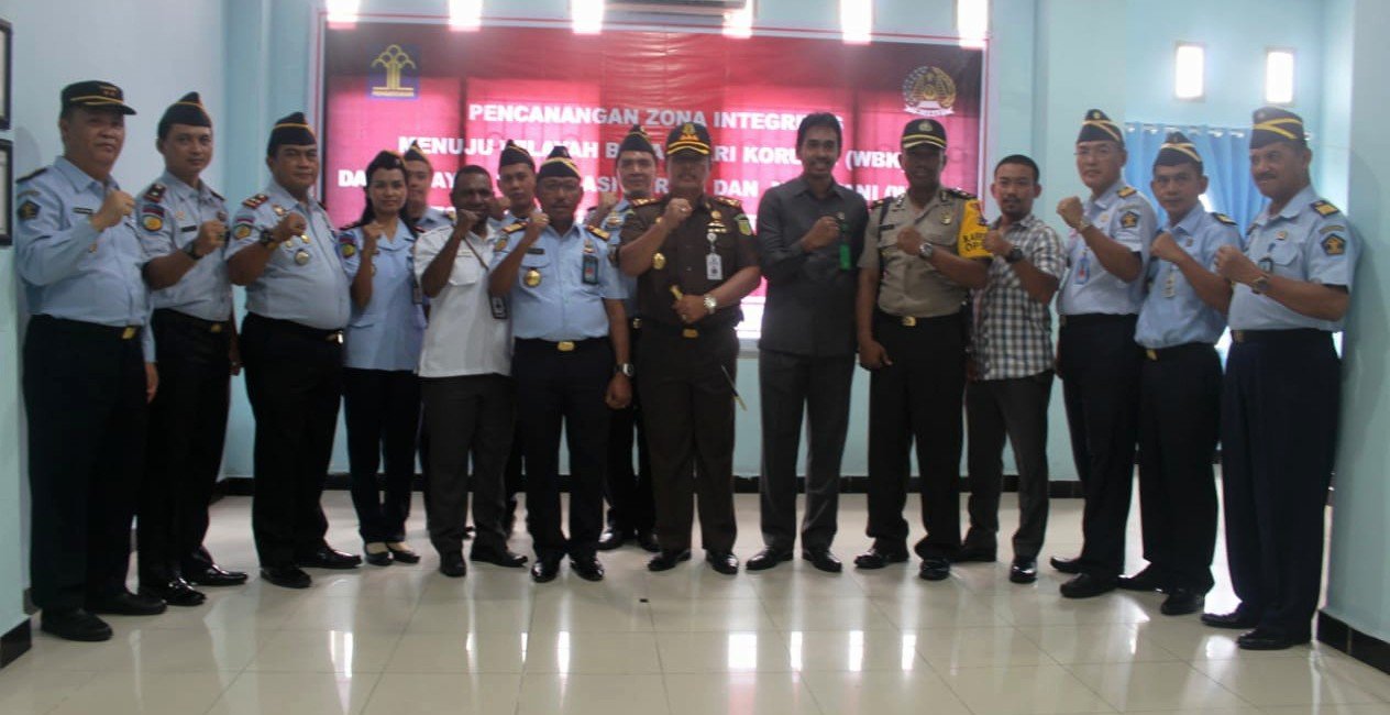 Jajaran Kemenkumham Kanwil Provinsi Papua Barat Deklrasi Janji Kinerja 2019