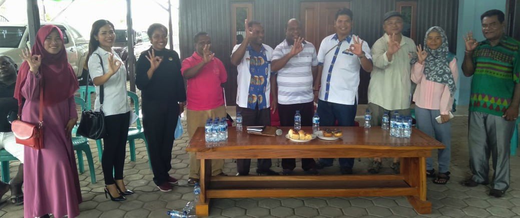 Pengurus DPD HPI Papua Barat bertemu dengan Bupati Manokwari Selatan Markus Waran DPD HPI Papua Barat