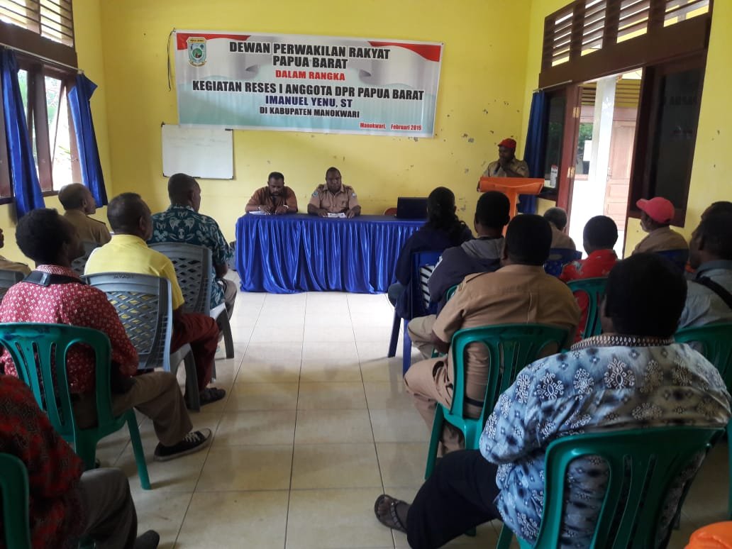 Reses Anggota DPRPB 2019 DPRPB