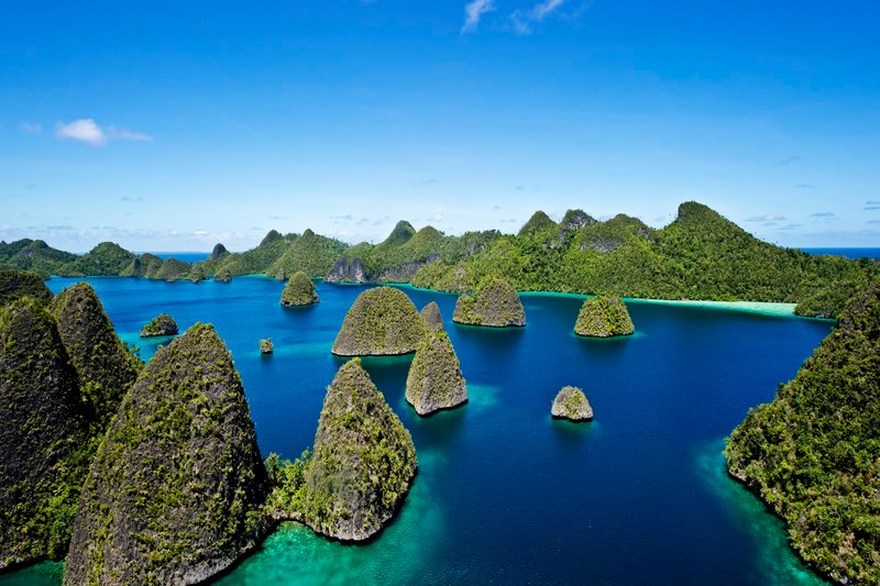 Landscape Pulau Wayag, Kabupaten Raja Ampat, West Papua Pariwisata Papua BArat