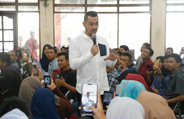 Caleg DPR RI asal Partai Berkarya Sultan Pasha Djorghi. Partai Berkarya