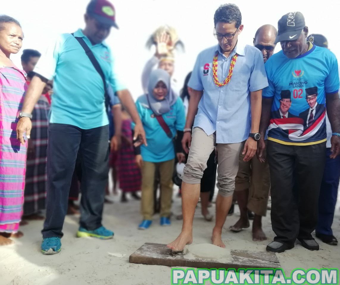 Cawapres nomor urut 2 Sandiaga Salahuddin Uno. Sandiaga Uno