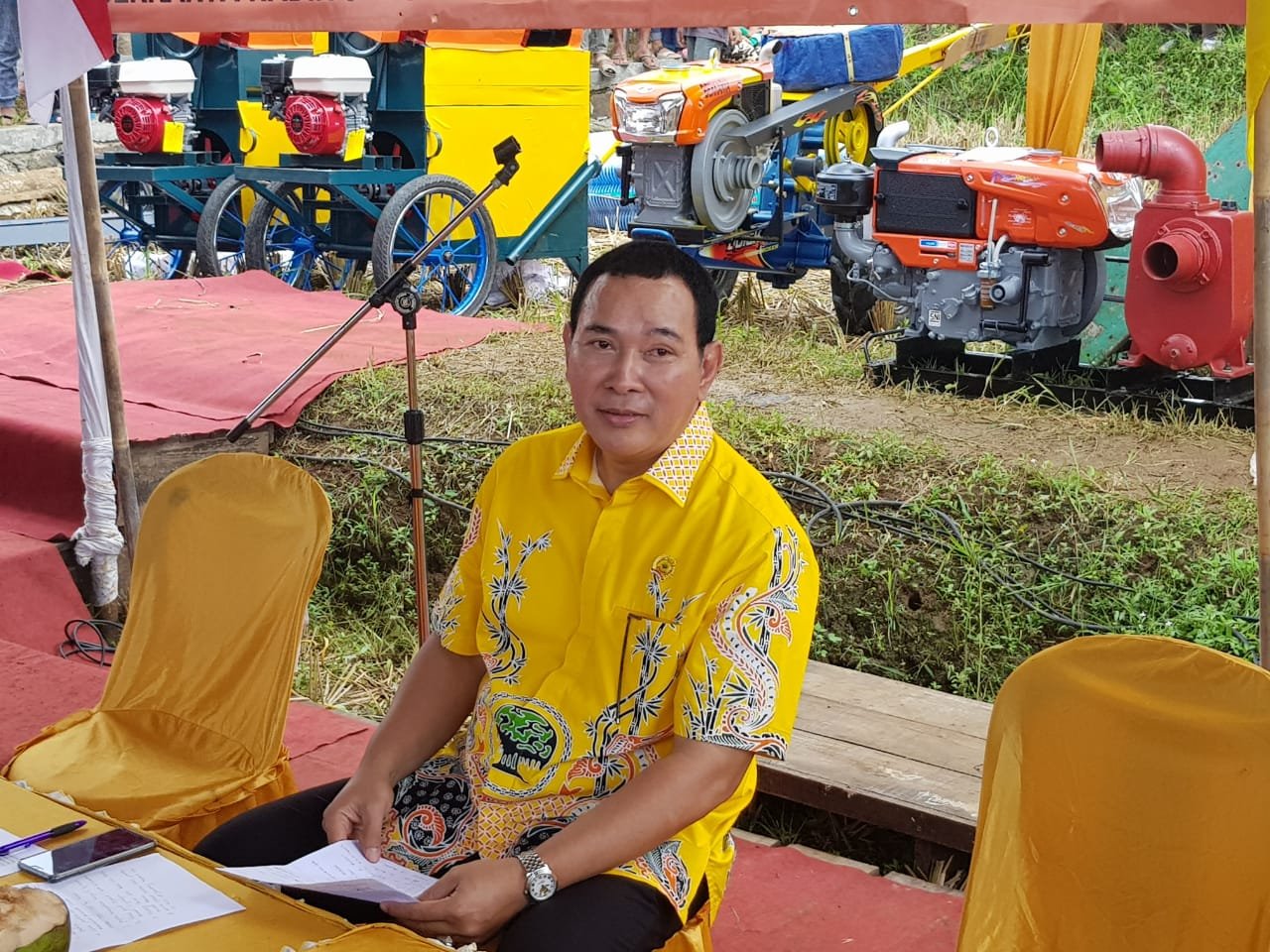 Ketua Umum Partai Berkarya, Tommy Soeharto Tommy Soeharto