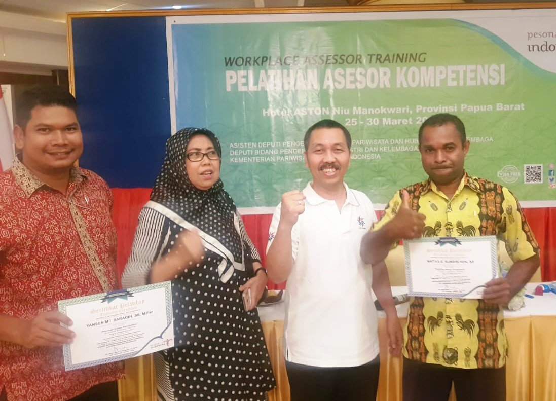 Pelatihan Asesor dan WPA provinsi Papua Barat WPA Papua Barat