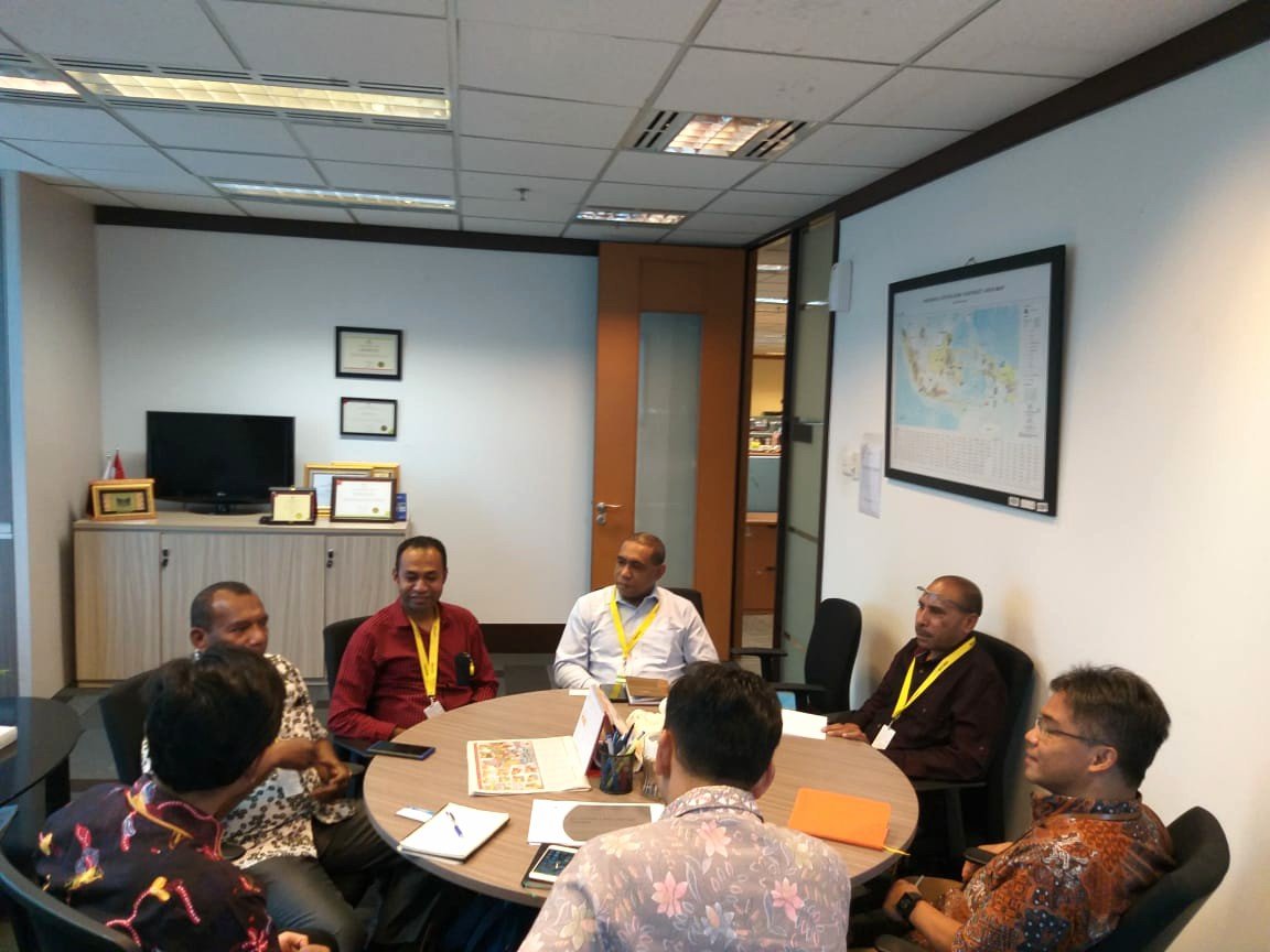Pertemuan Dirut Perusda Bintuni Maju Mandiri dengan perwakilan SKK Migas Trading LNG dari BP Tangguh