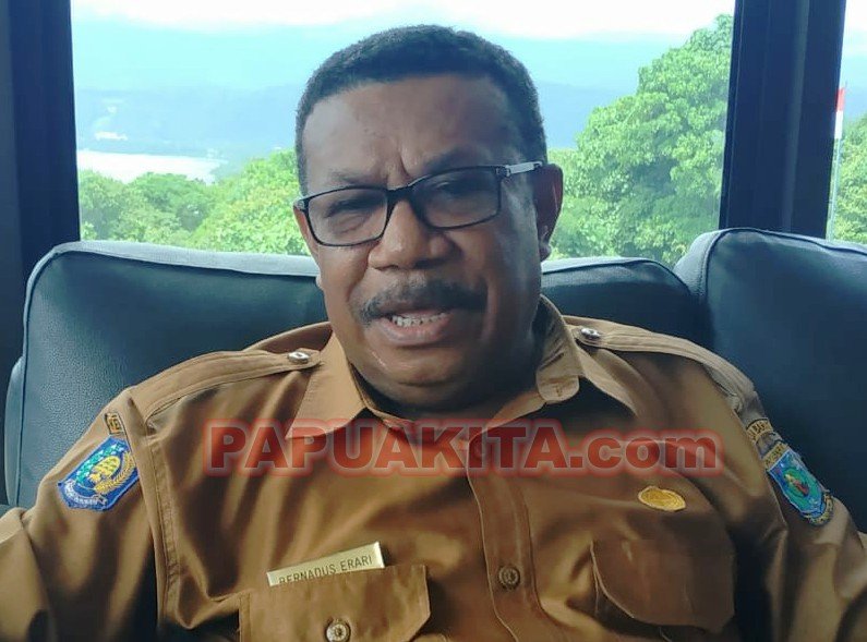 Kepala Dinas Perpustakaan dan Kearsipan Provinsi Papua Barat, Bernadus Erari Gebyar Perpustakaan 2019