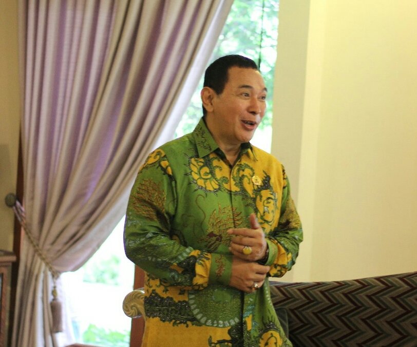 Ketua Umum Partai Berkarya, Hutomo Mandala Putra atau yang akrab disapa Tommy Soeharto
