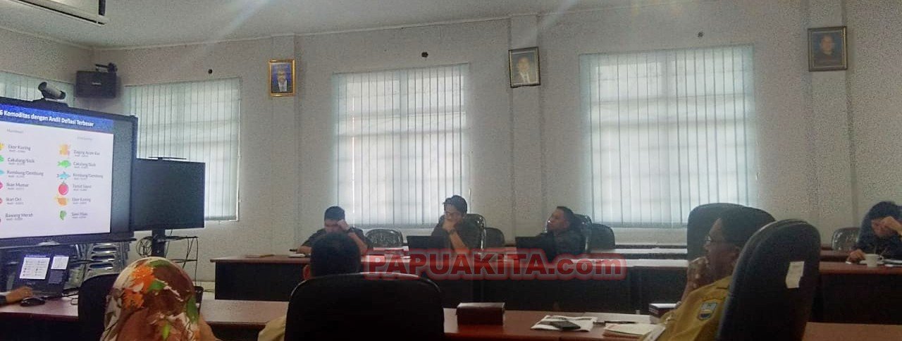 Pemaparan data perkembangan IHK dan Inflasi Papua Barat Maret 2019 Deflasi Papua Barat Maret 2019