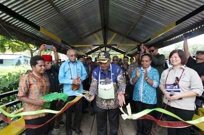 Peresmian Subitu Trans Maritim oleh Bupati Teluk Bintuni