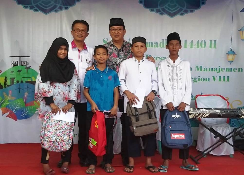 Pertamina Marketing Operation Region (MOR) VIII gelar acara buka puasa bersama anak yatim di Terminal BBM Manokwari Terminal BBM Manokwari