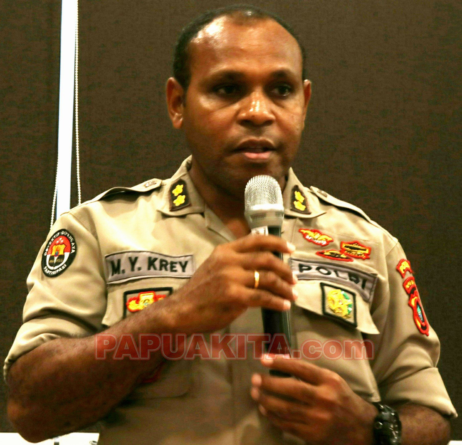 Kabid Humas Polda Papua Barat, AKBP Mathias Krey