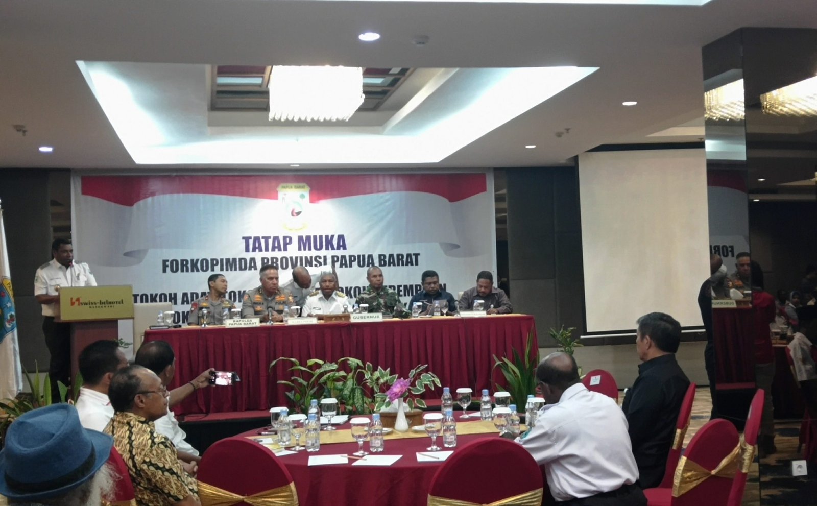 Pertemuan tatap muka Forkopimda Papua Barat