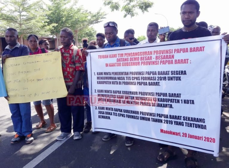 Pemuda Papua Barat Desak Gubernur Umumkan Hasil Seleksi