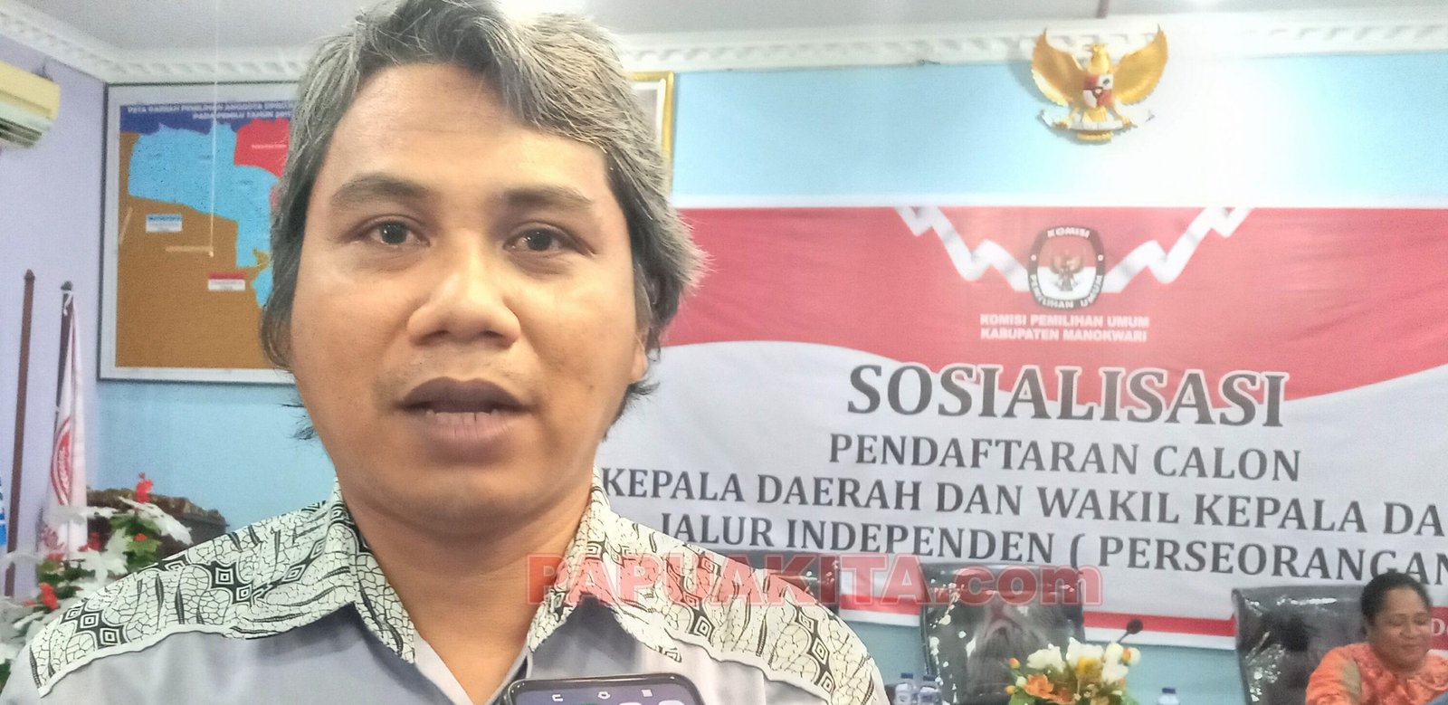 Ketua KPU Manokwari, Abdul Muin Salewe