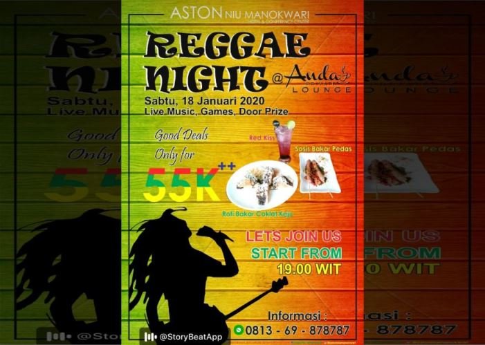 Reggae Night-Aston Niu-