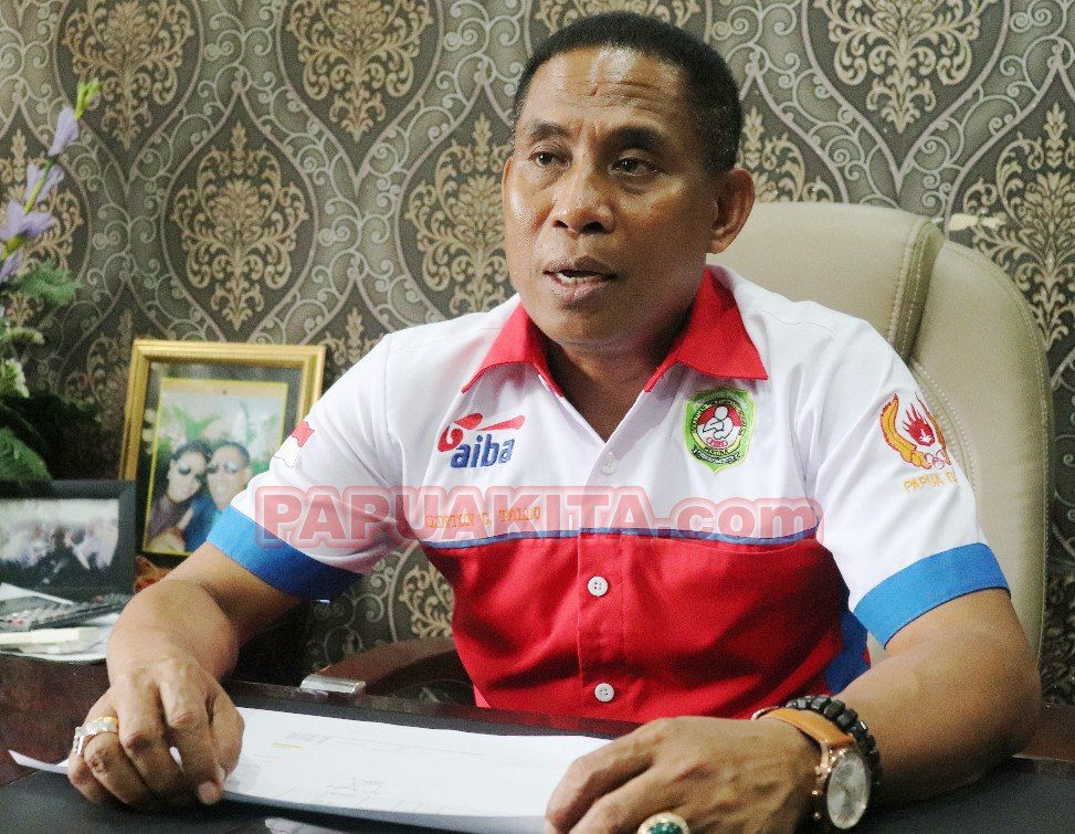 Ketua Pengprov Pertina Provinsi Papua Barat, Clinton Tallo