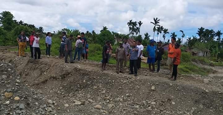 Kunjungan Komisi C DPRD Kabupaten Manokwari di Kampung Warikon, Distrik Sidey, Kabupaten Manowari.
