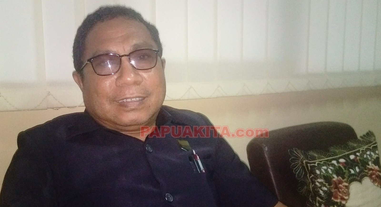 Ketua Bapemperda DPRD Kabupaten Manokwari Romer Tapilatu