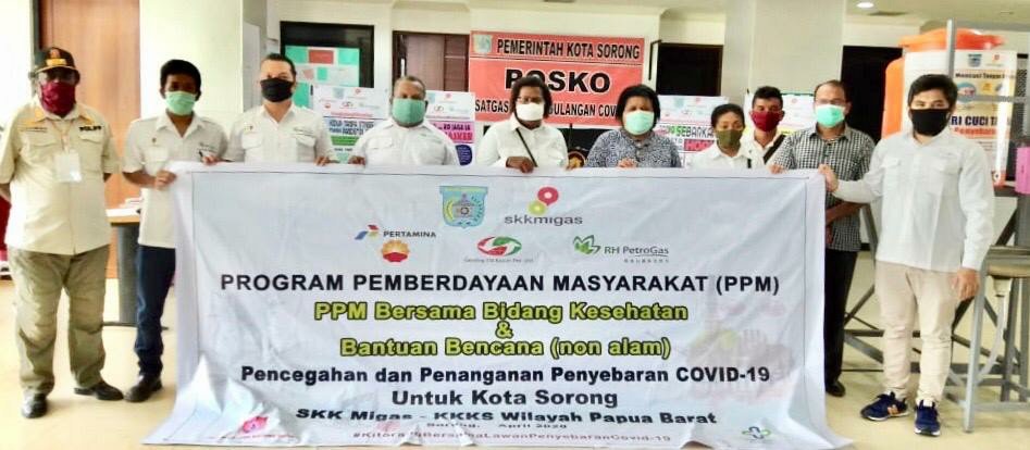 Bantuan SKK Migas dan KKKS untuk Pemkot Sorong