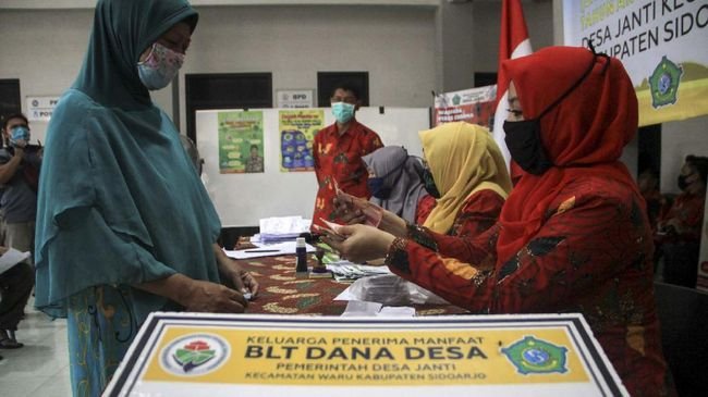 Ilustrasi penerima BLT