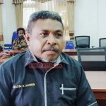 Ketua Majelis Rakyat Papua Provinsi Papua Barat Maxsi Nelson Ahoren