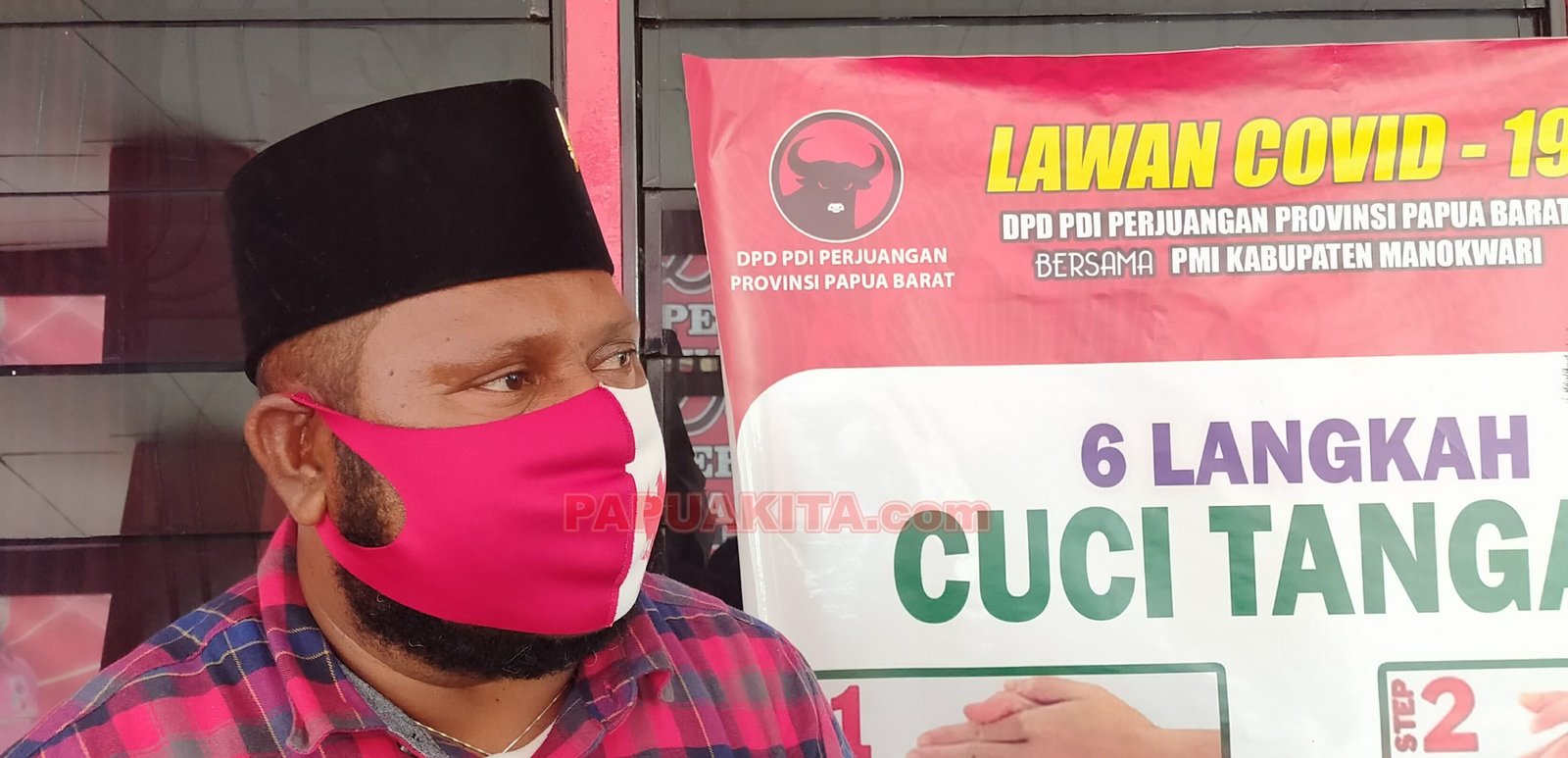 Ketua DPD PDI Perjuangan Provinsi Papua Barat, Markus Waran