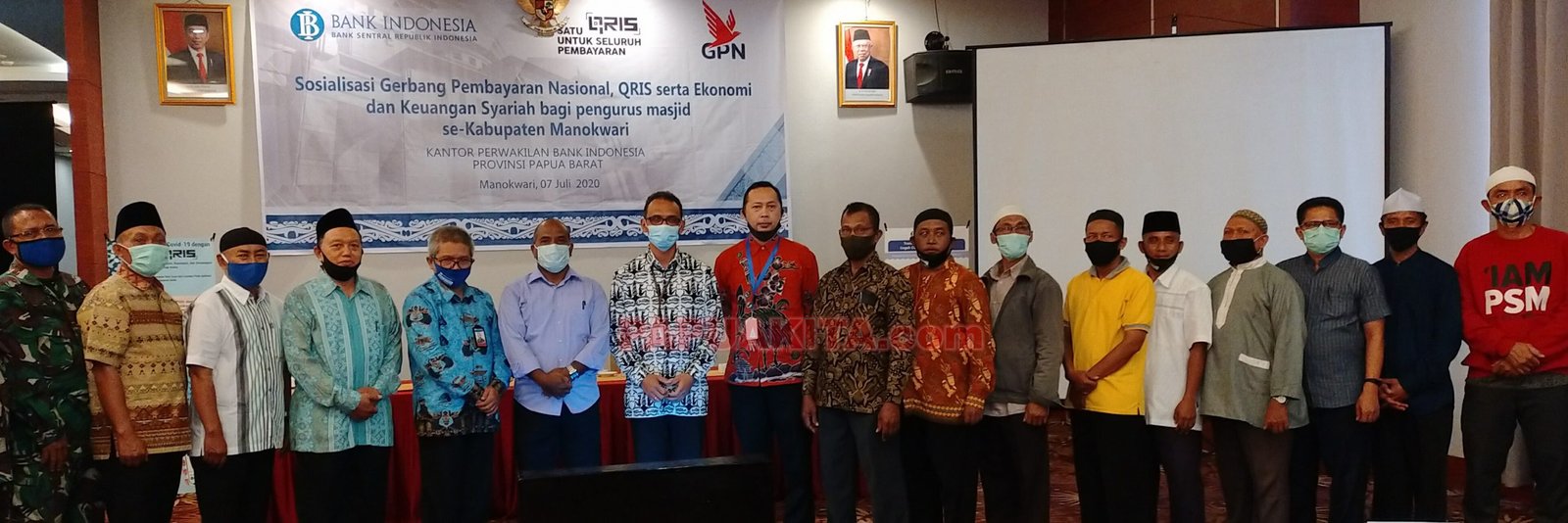 Sosialisasi tentang pembayaran nontunai di Manokwari
