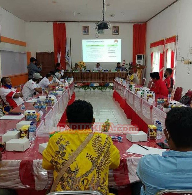 KPU Kabupaten Kaimana sosialisasikan Peraturan KPU (PKPU) Nomor 1 tahun 2020.