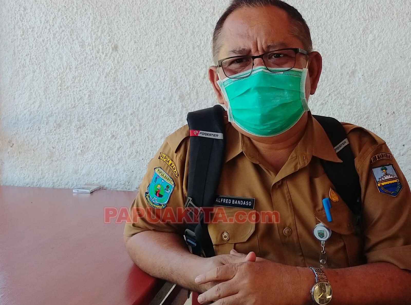 Kepala Dinas Kesehatan Kabupaten Manokwari, dr. Alfred Bandaso