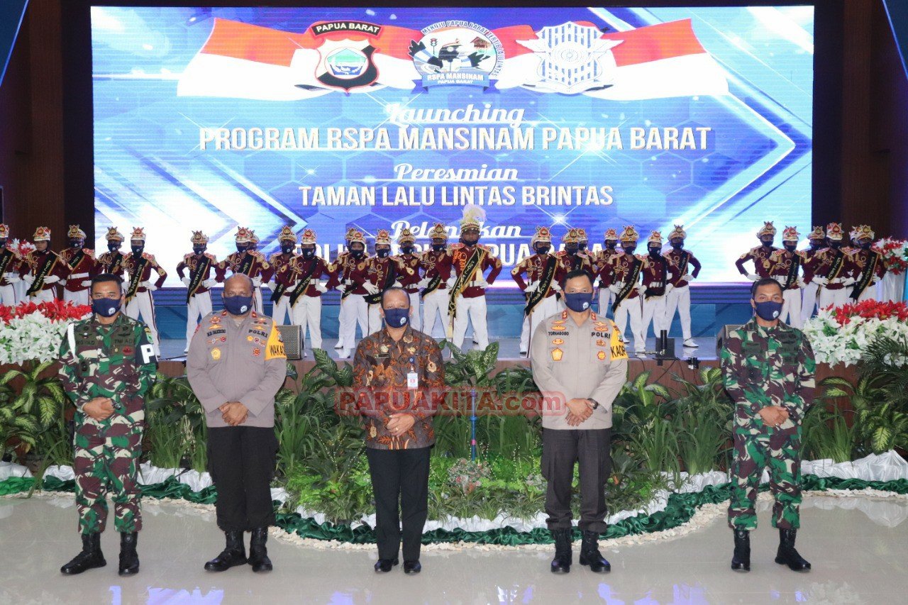 Lauching RSPA Mansinam dalam rangka meningkatkan kualitas keselamatan serta menurunkan tingkat fatalitas korban kecelakaan berlalu lintas di jalan