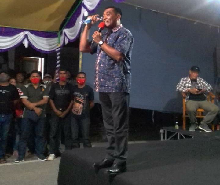 Ketua DPC PDI Perjuangan Kabupaten Kaimana Mathias Mairuma
