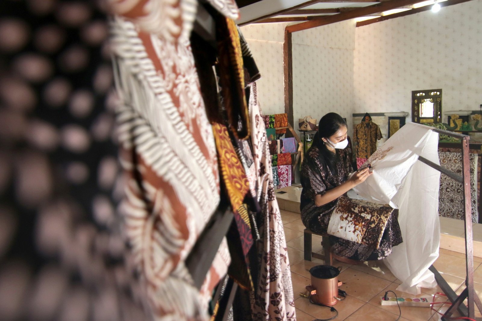 Ilustrasi UMKM Batik. Dok. Antarafoto
