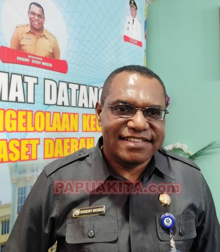 Kepala Badan Pengelolaan Keuangan dan Aset Daerah (BPKAD) Kabupaten Manokwari, Ensemy Stevy Moso