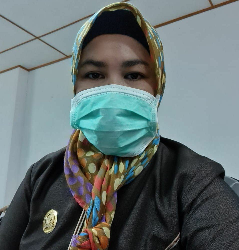 Sekretaris Pansus Covid-19 DPRD Kabupaten Manokwari, Suriyati Faisal