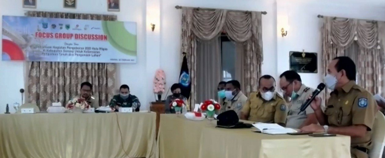 Kegiatan FGD terkait pemboran sumur migas di Kabupaten Sorong