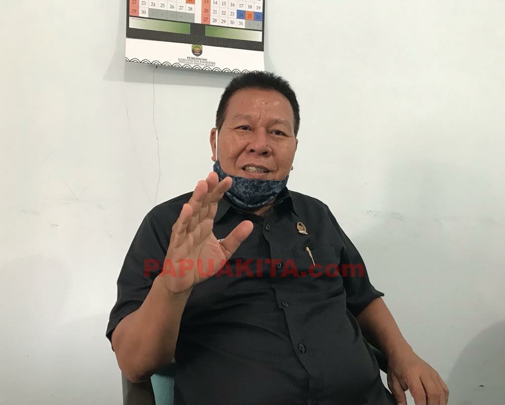 Anggota DPRD Kabupaten Kaimana Frans Amerbay