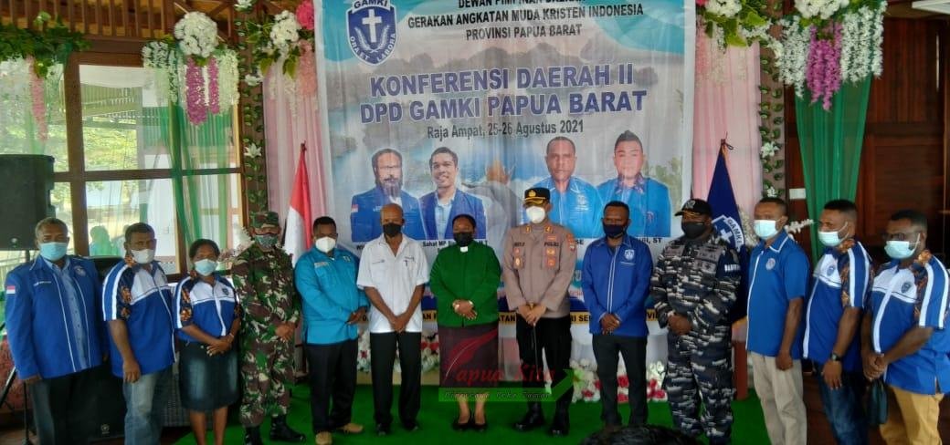 Pelaksanaan Konferda II DPD GAMKI Papua Barat yang berlangsung di Kabupaten Raja Ampat