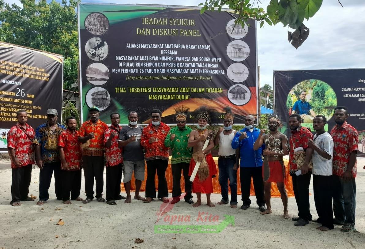 Peringatan HAMAS ke-26 di Kampung Isenebua, Distrik Rumberpon, Kabupaten Teluk Wondama