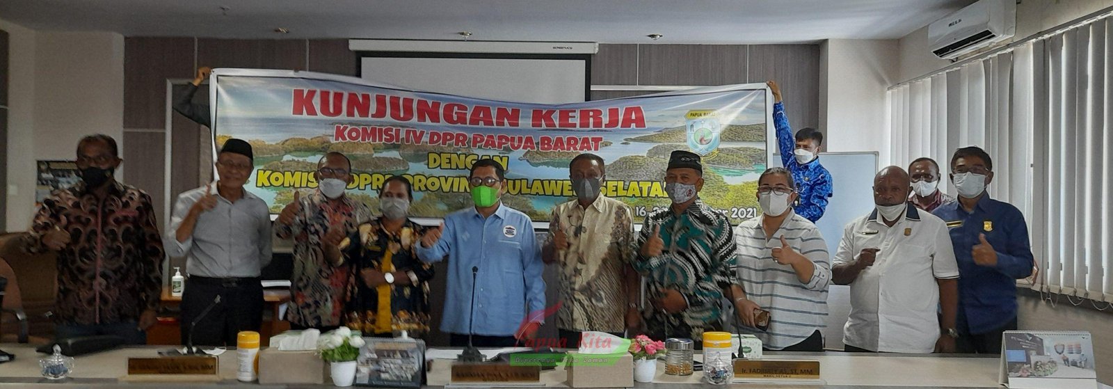 Kunjungan kerja Komisi IV DPR Papua Barat dengan Komisi D DPRD Provinsi Sulawesi Selatan