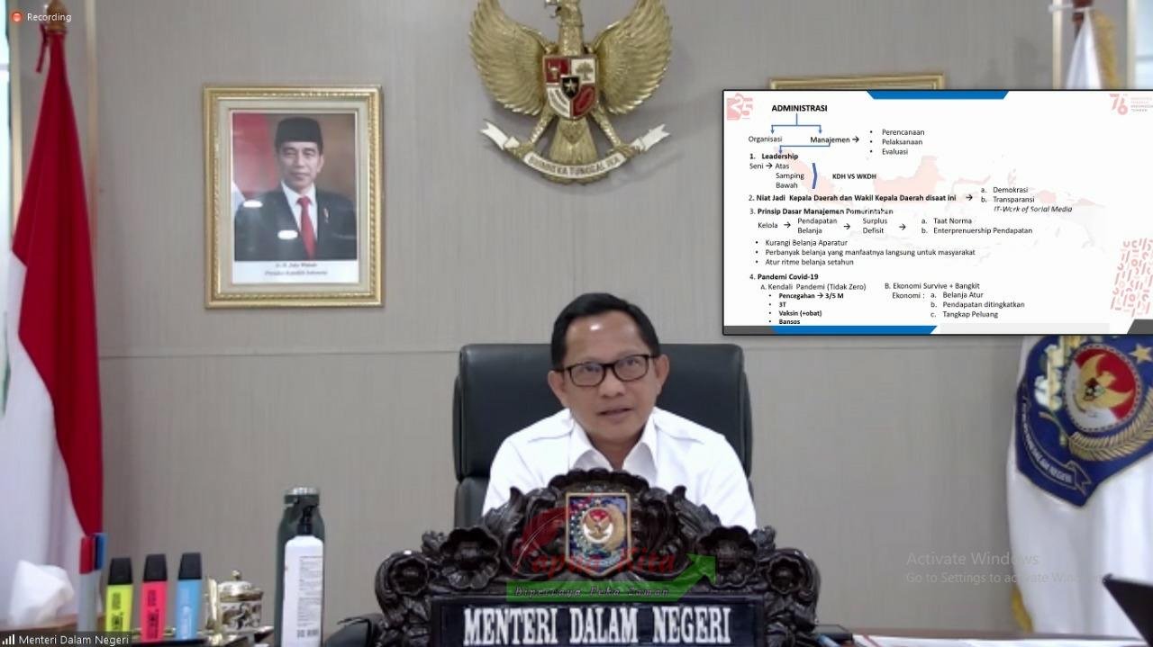 Menteri Dalam Negeri Muhammad Tito Karnavian
