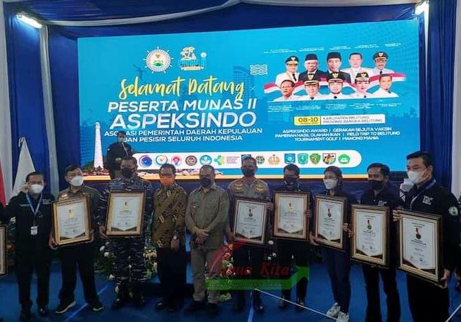 Pelaksanaan Munas II Aspeksindo yang berlangsung di Provinsi Kepulauan Bangka Belitung
