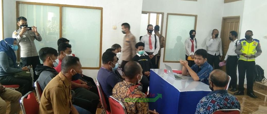Kegiatan FGD Tim Puslitbang Polri di Polres Raja Ampat