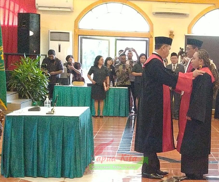 Pelantikan Berlinda Ursula Mayor, S.H, LL.M sebagai Ketua Pengadilan Negeri Manokwari
