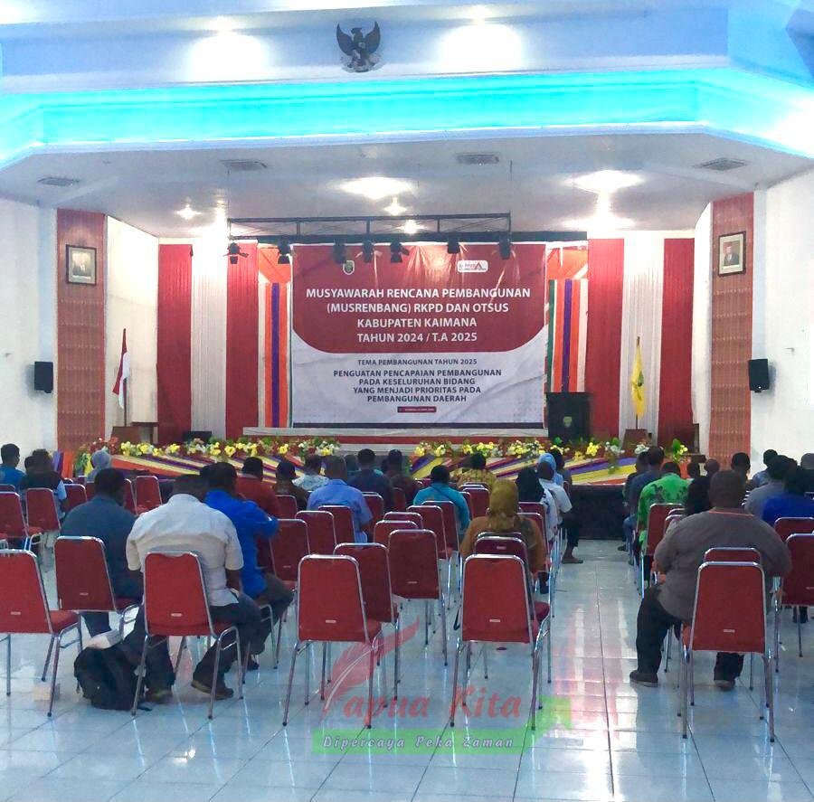 Musrembang Kabupaten Kaimana dan Musrenbang Otsus Musrembang Kabupaten Kaimana dan Musrenbang Otsus