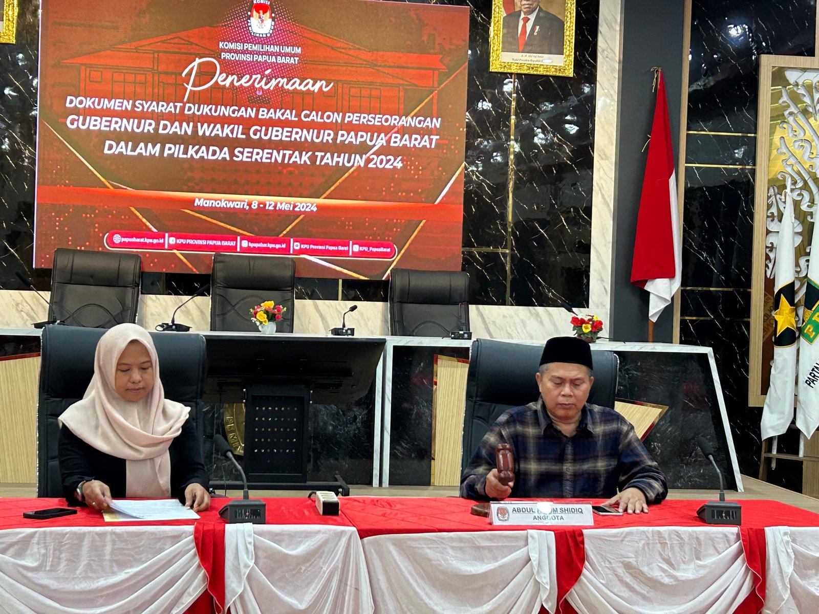 Penutupan rapat penerimaan syarat dukungan calon perseorangan kepala daerah-wakil kepala daerah pada Pilkada Serentak 2024