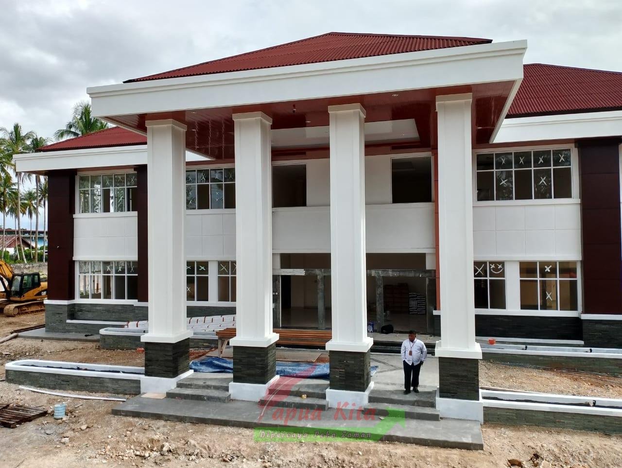 Penampakan gedung baru Kantor Pengadilan Agama Kaimana
